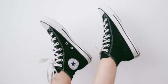 Schuhe, Schuhwahl, Chucks, Converse, schwarz